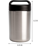 WarmCarry Stainless Steel Food Warmer Container with Handle - Insulated, Durable, Perfect for Meals on the Go
