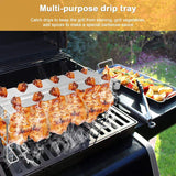 Hähnchen-Grillständer Edelstahl fürklappbar