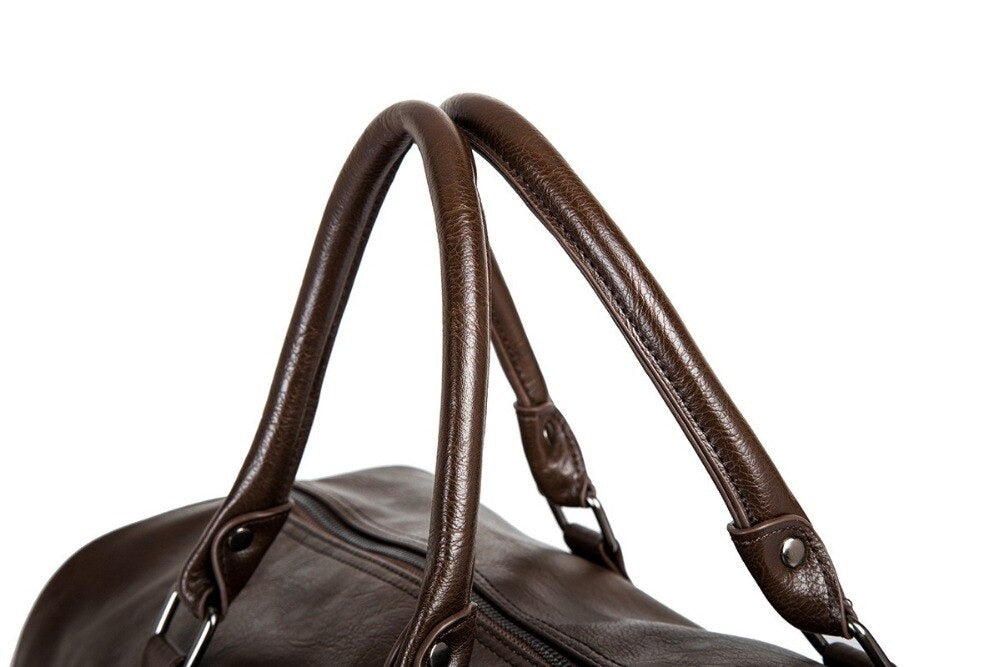Large Capacity Leather Travel Bag – Lightweight & Durable Carry-On