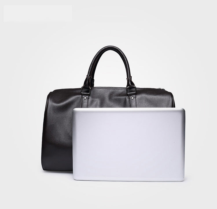 Large Capacity Leather Travel Bag – Lightweight & Durable Carry-On