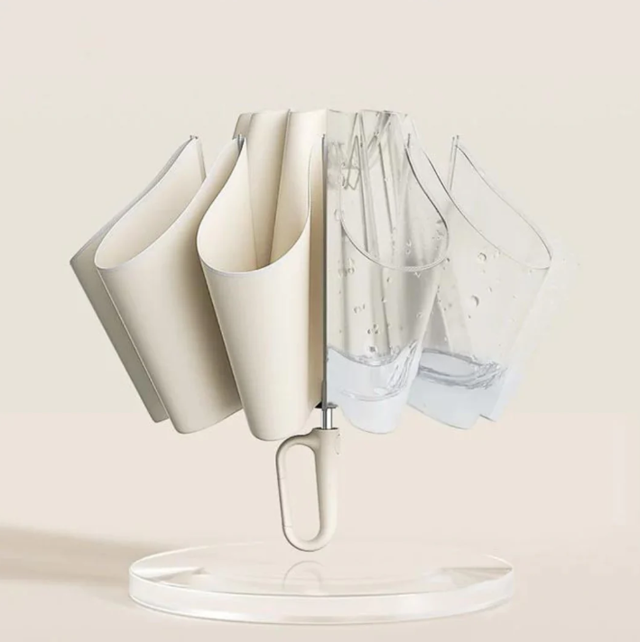Stormproof Umbrella with Reflective Edge for Enhanced Visibility & Durability - Wind-Resistant Design