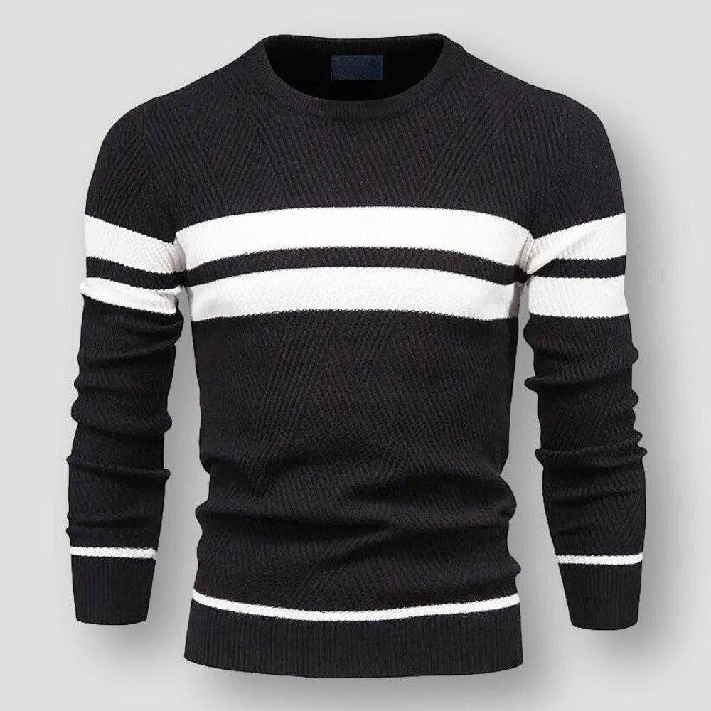 Striped Men's Sweater - Sebastian