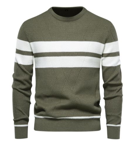 Striped Men's Sweater - Sebastian