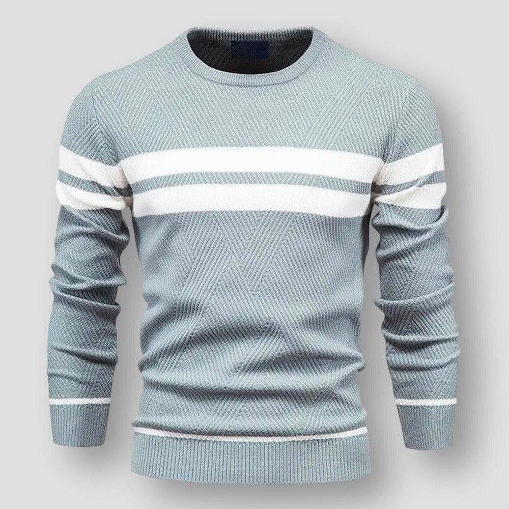 Striped Men's Sweater - Sebastian