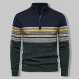 Striped Zip Sweater - SummitZip - 4