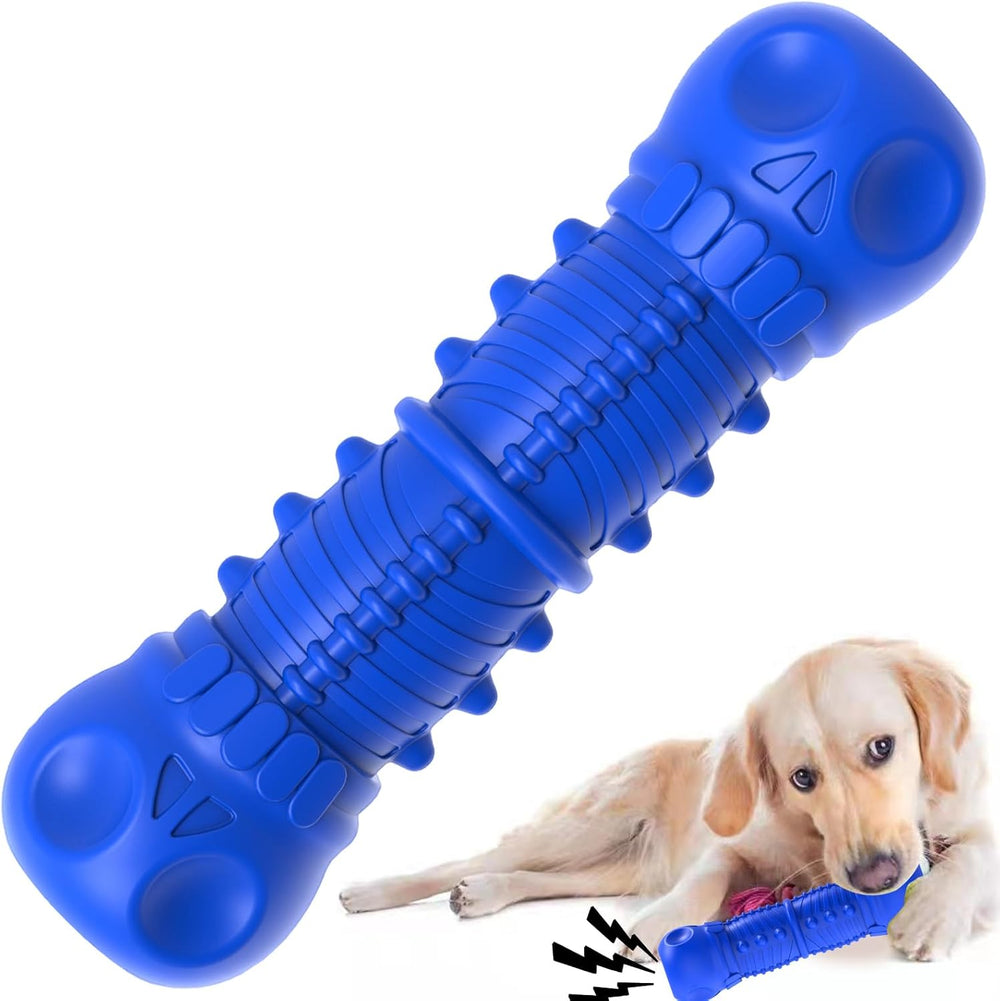 Durable Strong Rubber Chew Toy for Aggressive Chewers - Perfect for Dogs of All Sizes