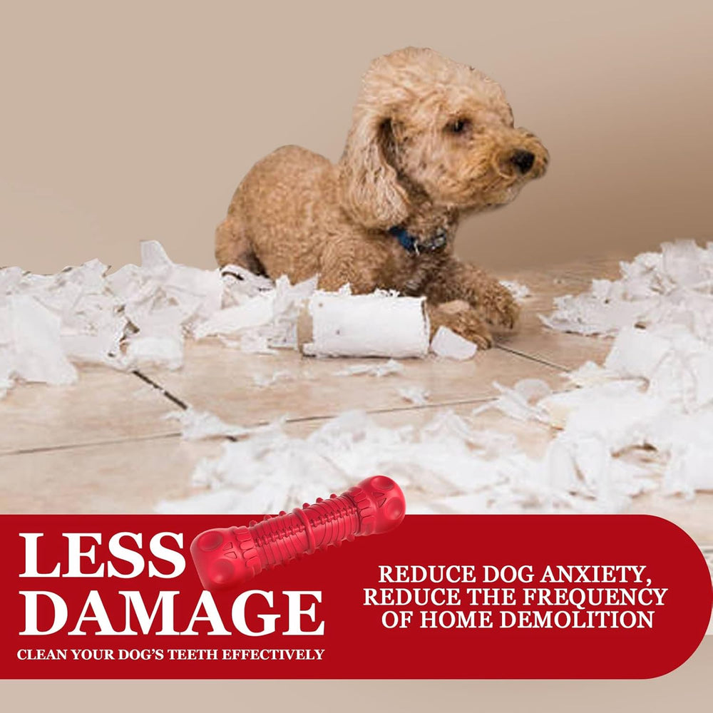 Durable Strong Rubber Chew Toy for Aggressive Chewers - Perfect for Dogs of All Sizes