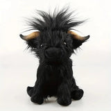 Stuffed Animal Plush Toy Highland Cow Soft Plush