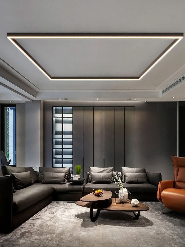 LED Linear Ceiling Light – Slim Aluminum, 60–200cm Lengths & Flicker-Free