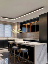 LED Linear Ceiling Light – Slim Aluminum, 60–200cm Lengths & Flicker-Free