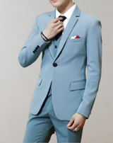 Stylish 3-Piece Men's Suit - Tobias