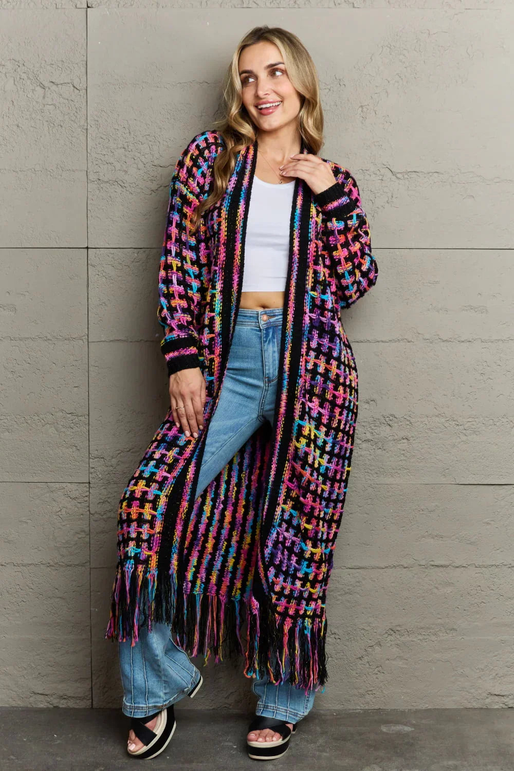 Stylish Colored Cardigan for Women - Aurora