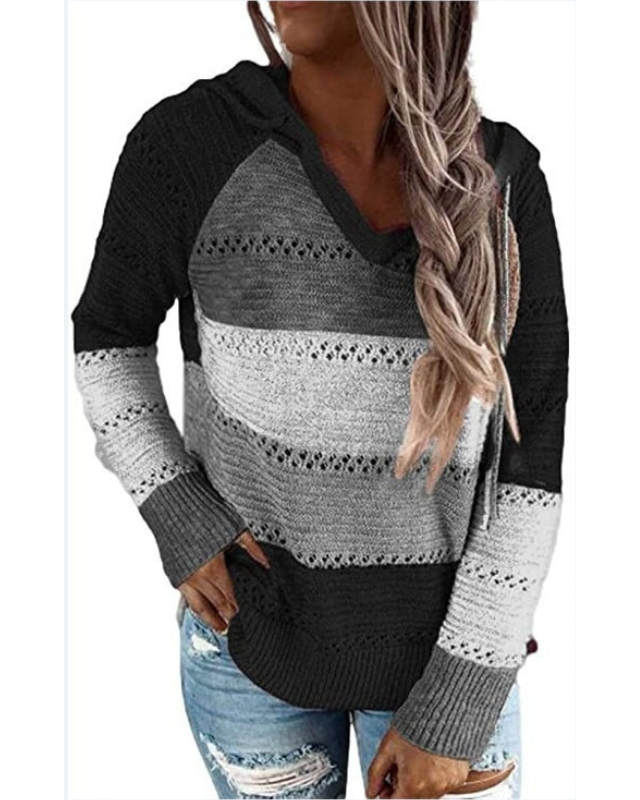 Stylish Knitted Ladies' Sweater - Aurora