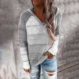 Stylish Knitted Ladies' Sweater - Aurora