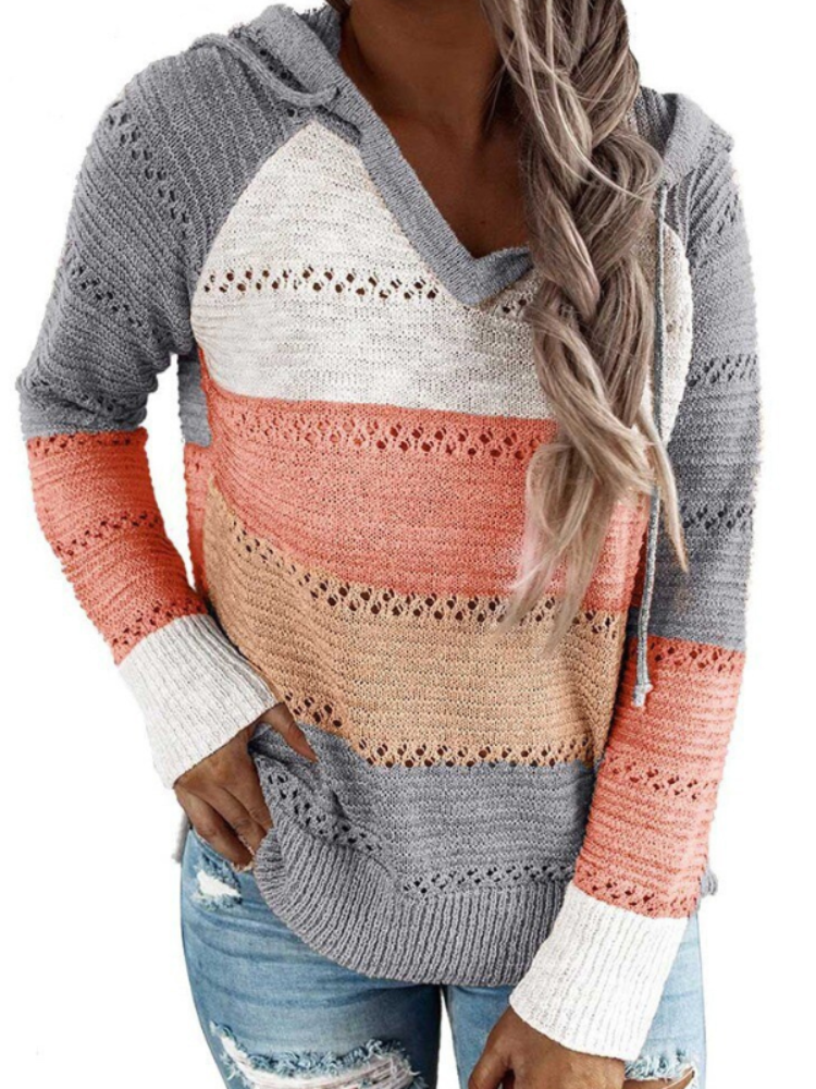 Stylish Knitted Ladies' Sweater - Aurora