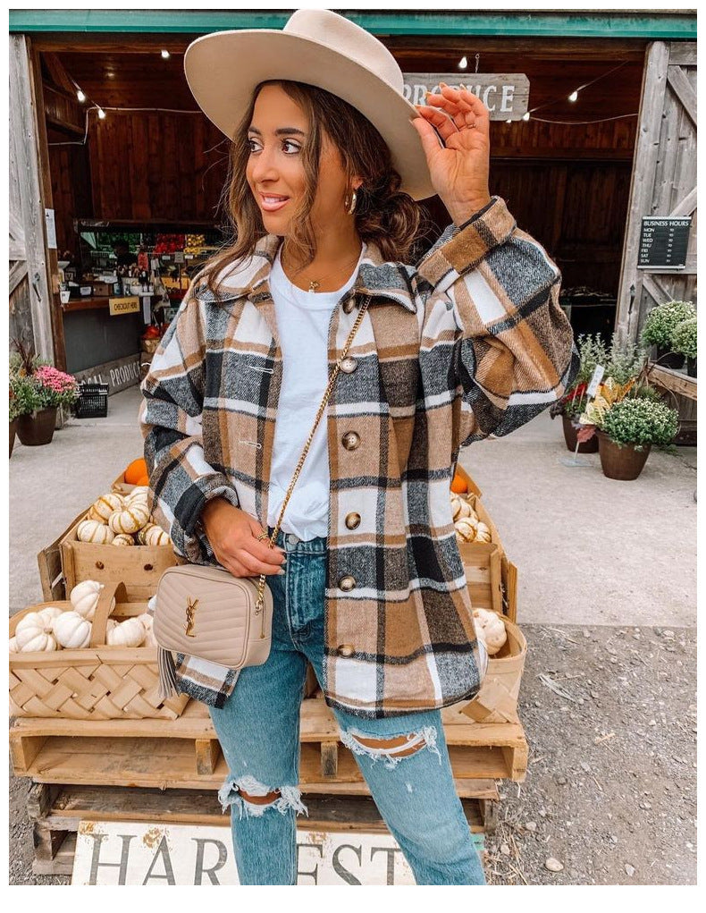 Stylish Ladies' Autumn Cardigan - Sophie