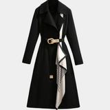 Stylish Ladies Trench Coat with Belt - Noa
