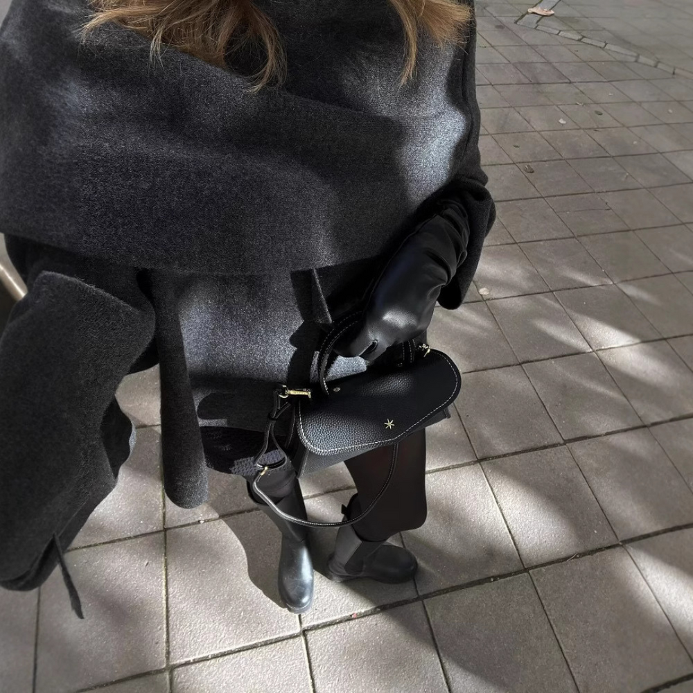 Stylish Ladies Winter Poncho - Ella