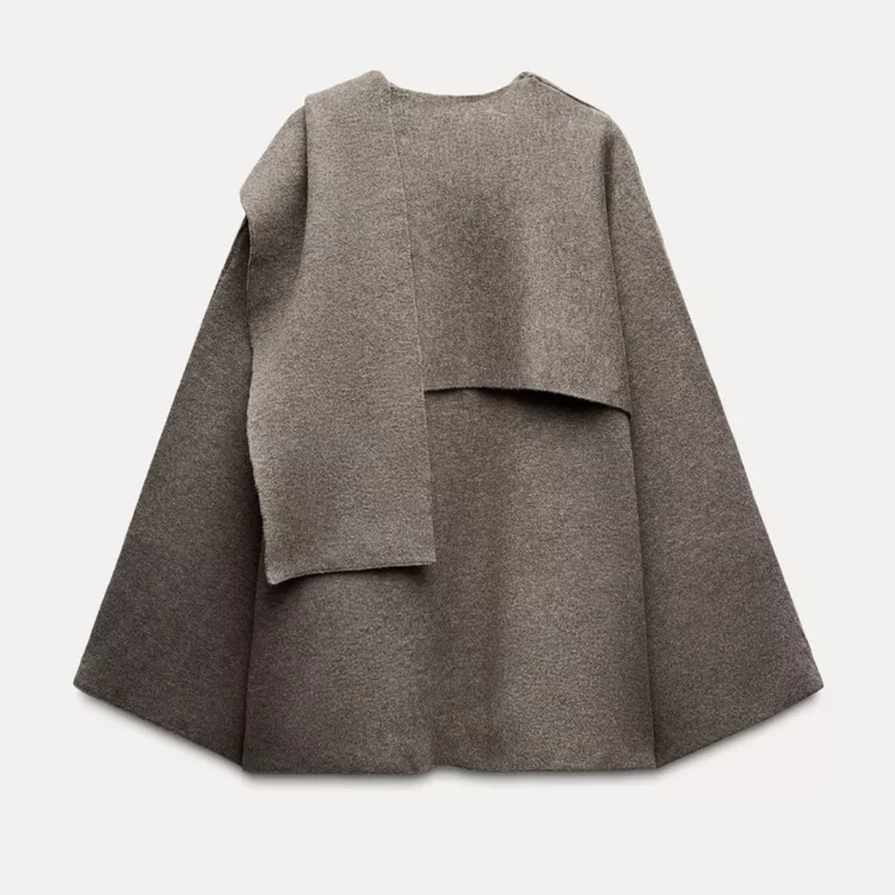 Stylish Ladies Winter Poncho - Ella