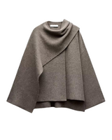 Stylish Ladies Winter Poncho - Ella