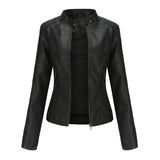 Stylish Leather Ladies' Jacket - Romy