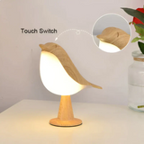 FeatherGlow Stylish LED Bird Lamp with Touch Control & Aromatherapy - Perfect for Home Decor & Relaxation
