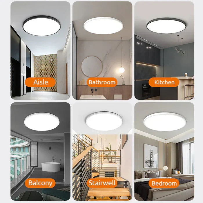 OrbGlow Stylish LED Ceiling Light - Modern Design, Energy Efficient, Perfect for Home & Office