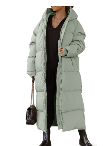Stylish Long Ladies' Down Jacket - Elise
