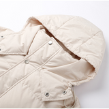 Stylish Long Ladies' Down Jacket - Elise
