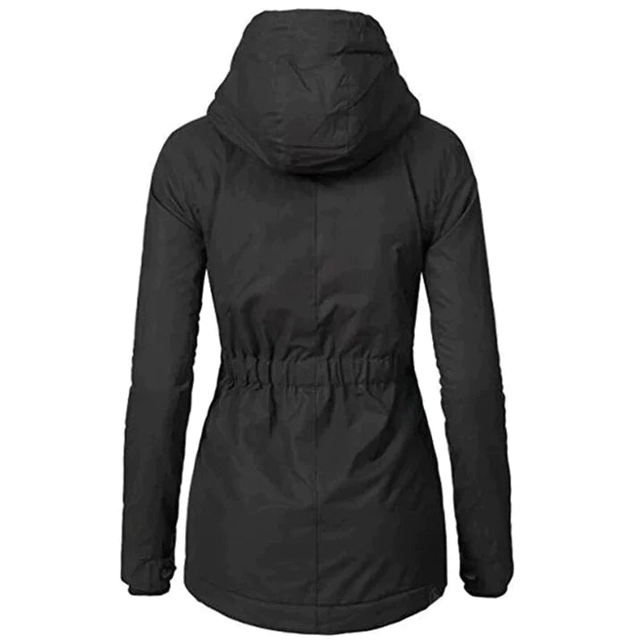 Stylish Long Women's Winter Coat - Lina