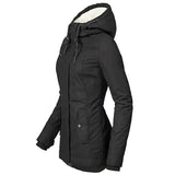 Stylish Long Women's Winter Coat - Lina