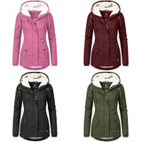 Stylish Long Women's Winter Coat - Lina