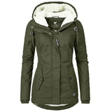 Stylish Long Women's Winter Coat - Lina
