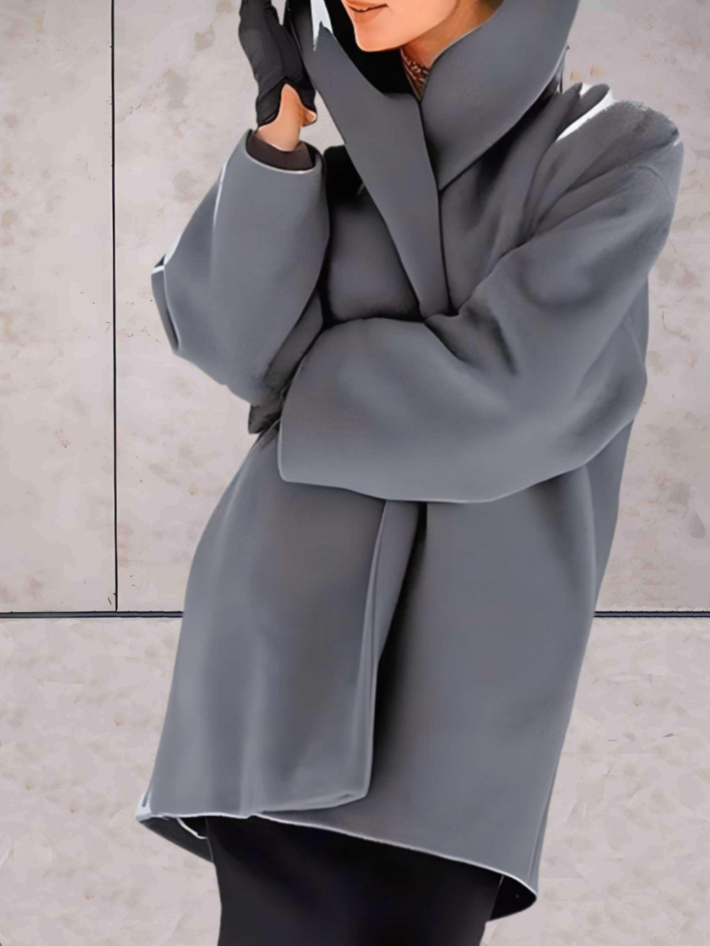 Stylish Loose Women's Winter Jacket - Evelyn
