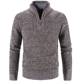 Stylish Men's Sweater with Half Zip - SummitCraft - 4