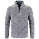 Stylish Men's Sweater with Half Zip - SummitCraft