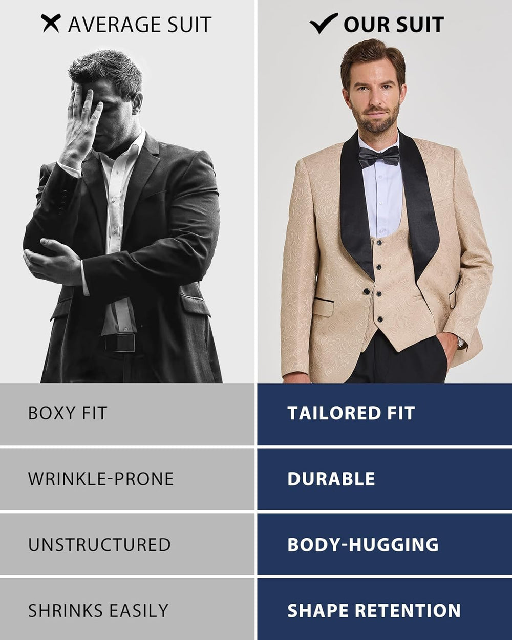Stylish Men's Tuxedo - Jameson