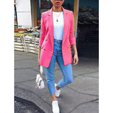 Stylish Mid-length Women's Blazer - Ava