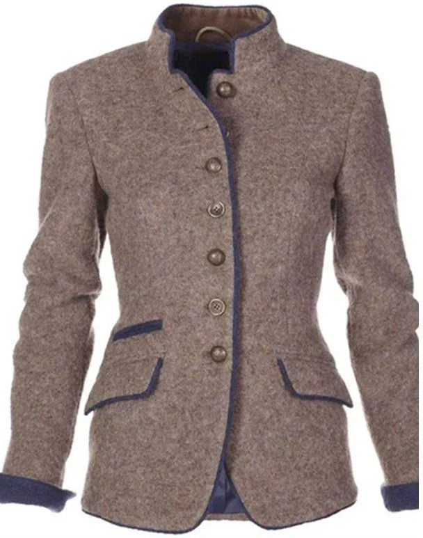 Stylish Plain Women's Jacket - Nova