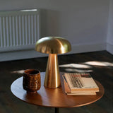 Cordless LED Mushroom Table Lamp – Rechargeable, 3 Brightness Levels, Warm 3000K