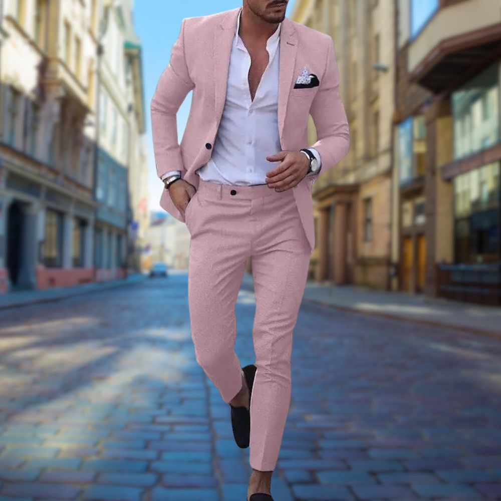 Stylish Slim Fit Men's Suit - Noah