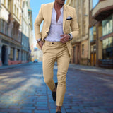 Stylish Slim Fit Men's Suit - Noah