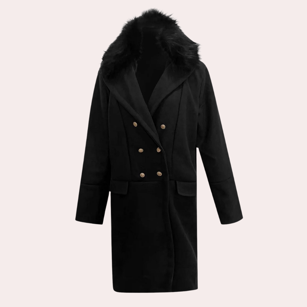 Stylish Warm Black Winter Jacket for Men - Vincenzo