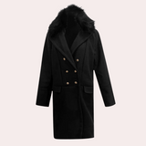Stylish Warm Black Winter Jacket for Men - Vincenzo