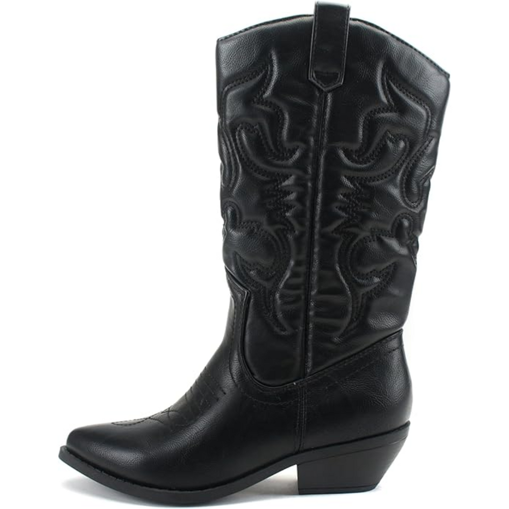 Gracia Stylish Western Pointed Cowboy Boots for Men & Women - Trendy Leather Footwear