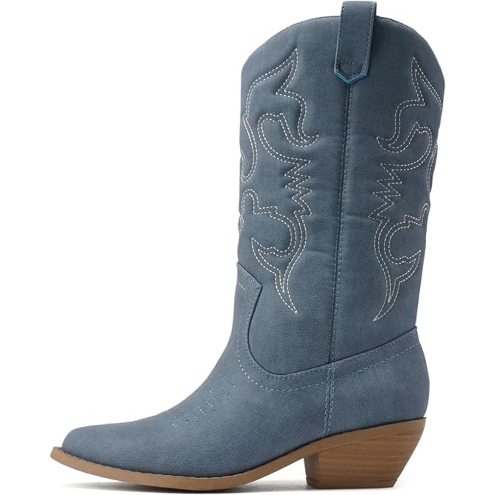 Gracia Stylish Western Pointed Cowboy Boots for Men & Women - Trendy Leather Footwear