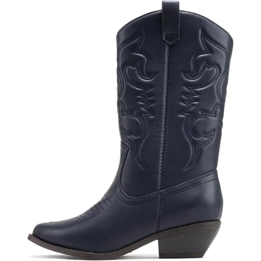 Gracia Stylish Western Pointed Cowboy Boots for Men & Women - Trendy Leather Footwear