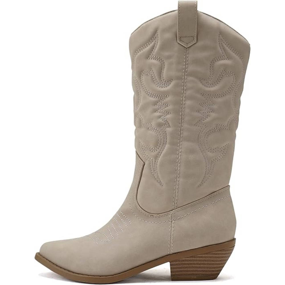 Gracia Stylish Western Pointed Cowboy Boots for Men & Women - Trendy Leather Footwear