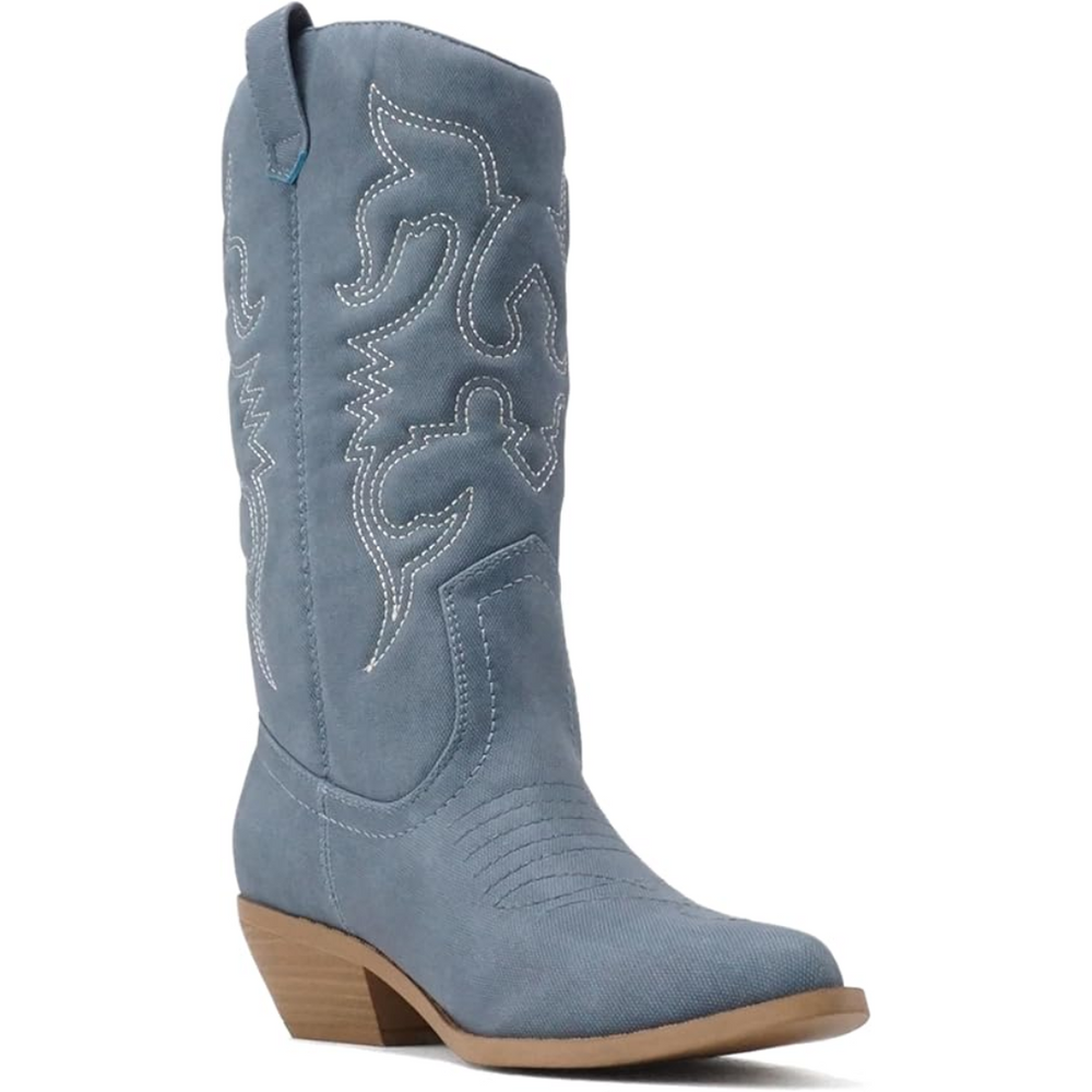 Gracia Stylish Western Pointed Cowboy Boots for Men & Women - Trendy Leather Footwear