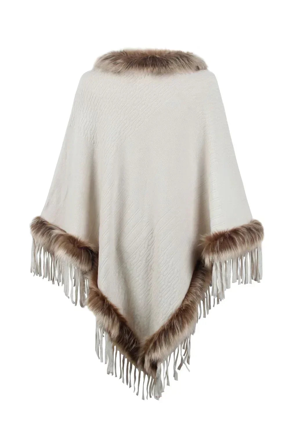 Stylish Winter Poncho for Women - Sophie